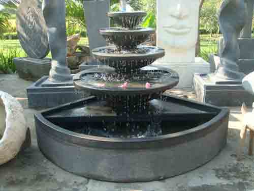 Indonesian fountain for export sale by sourcing agent in Bali Indonesia.